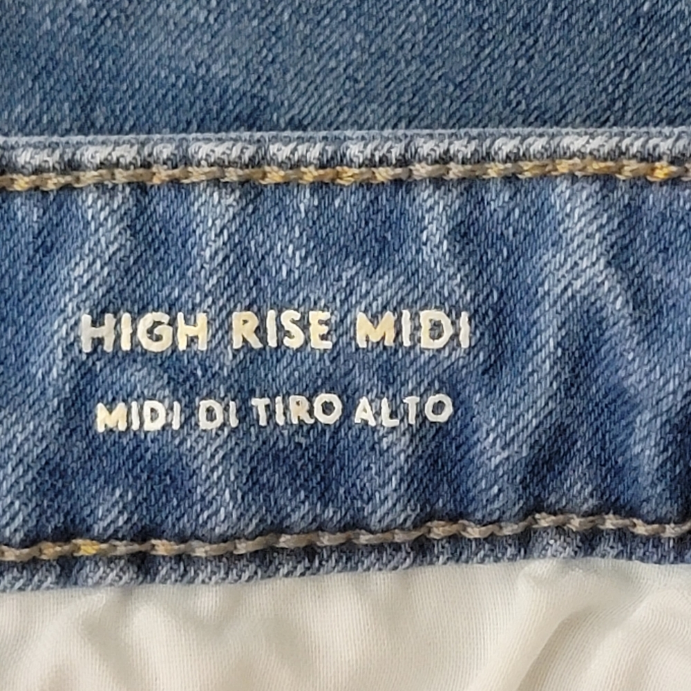 Universal Thread High Rise Button Fly Cuff Jeans … - image 5